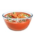 Cutting EDGE 1500 ml Lumina Borosilicate Glass Baking Bowl (Set of 1)