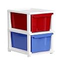 Cutting EDGE 2 Layer Plastic Modular Drawer Storage Set, XL,Transparent