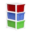 Cutting EDGE 3 Layer Modular Drawer Storage Set, XL, Multicolor