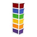 Cutting EDGE 6 Layer Modular Drawer Storage Set Storage Set, XL, Multicolor