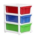 Cutting EDGE 3 Layer Modular Drawer Storage Set, Small, Multicolor