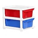 Cutting EDGE 2 Layer Modular Drawer Storage Set, Small, Multicolor