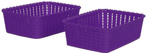 Cutting EDGE Plastic Multipurpose Sturdy Woven Storage