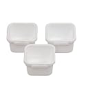 Cutting EDGE Interlocking Drawer Organizer Small(Set of 3, White)