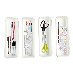 cutting edge interlocking drawer organizer medium set of 4 white