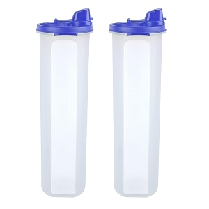 cutting edge 11 litres smart slim oil dispenser light blue set of 2