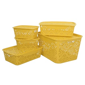 Cutting EDGE Plastic Turkish Storage Basket with
