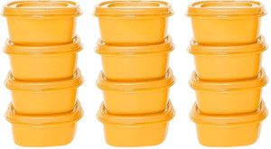 cutting edge plastic utility container  - 125 pack of 12 yellow