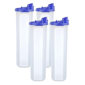 cutting edge 11 litres smart slim oil dispenser airtight light blue set of 4
