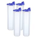 Cutting EDGE 1.1 Litres Smart Slim Oil Dispenser Airtight Light Blue (Set of 4)