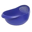 Cutting EDGE Multipurpose Food Strainer Colander (Blue,1xBig)