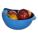 Cutting EDGE Multipurpose Food Strainer Colander (Blue, 1xBig)