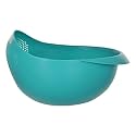 Cutting EDGE Multipurpose Food Strainer Colander (Green, 1xBig)