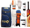 CUTX Cricket Kit Baby, Legguard, Glove, Thigh & Arm Pad, Bat (Size Full for 18+ Yrs) Cricket Kit
