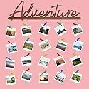 CVANU Adventure MDF Cutout Photo Display Wall Hanging with Clips &amp; Rope for Decorative Item Size(30inch X 24inch)_c37
