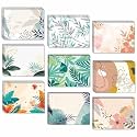 CVANU Attractive 9 Designs Greeting Cards, Blank Notecard With Envelopes for Office, All Occasion(36pcs)(3x4 inch)_c13