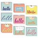 CVANU Attractive 9 Designs Greeting Cards, Blank Notecard With Envelopes for Office, All Occasion(18pcs)(3x4 inch)_c21