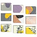 CVANU Attractive 9 Designs Greeting Cards, Blank Notecard with Envelopes for Office, All Occasion(36pc)(3x4inch)_c26