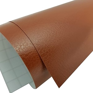 CVANU Car Interior Leather Textured Vinyl Wrap
