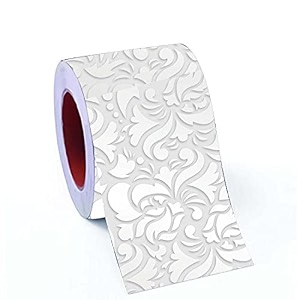cvanu oil proof and waterproof self adhesive wall tile decals sticker vinyl  480x10 cm multicolour cv-7