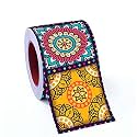 CVANU Oil Proof and Waterproof Self Adhesive Wall Tile Decals Sticker (Vinyl ; 480x10 cm; Multicolour) CV-1