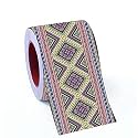 CVANU Oil Proof and Waterproof Self Adhesive Wall Tile Decals Sticker (Vinyl ; 480x10 cm; Multicolour) CV-20