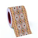 CVANU Oil Proof and Waterproof Self Adhesive Wall Tile Decals Sticker (Vinyl ; 480x10 cm; Multicolour) CV-19