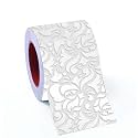 CVANU Oil Proof and Waterproof Self Adhesive Wall Tile Decals Sticker (Vinyl ; 480x10 cm; Multicolour) CV-7