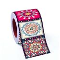 CVANU Oil Proof and Waterproof Self Adhesive Wall Tile Decals Sticker (Vinyl ; 480x10 cm; Multicolour) CV-5
