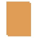 CVANU Premium A4 Color Paper Sheets GOA GOLDEN YELLOW 250 GSM Color Art Papers for Kids DIY Arts and Crafts| Scrapbooking| Card Making (Pack of 25)