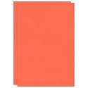 CVANU Premium A4 Color Paper Sheets OKAYA ORANGE 250 GSM Color Art Papers for Kids DIY Arts and Crafts| Scrapbooking| Card Making (Pack of 25)