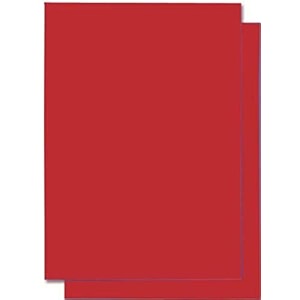 cvanu premium a4 color paper sheets richmond red 120 gsm color art papers for kids diy arts and crafts scrapbooking card making pack of 100