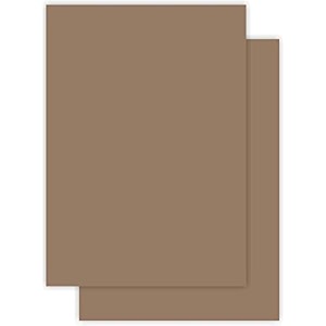 cvanu ultra smooth a4 sheets pack of 75 cappuccino color art papers a4 construction paper craft supplies for kids 120gsm