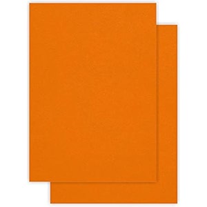 cvanu ultra smooth a4 sheets pack of 200 pumpkin color art papers a4 construction paper craft supplies for kids 120gsm