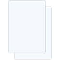 CVANU Ultra Smooth A4 Sheets Pack of 100 Pastel Blue Color Art Papers A4 Construction Paper Craft Supplies for Kids. 120GSM