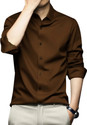 cvc Men Regular Fit Solid Spread Collar Formal Shirt