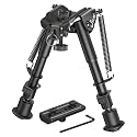 CVLIFE 6-9 Inches Bipod with Adapter for M-Rail