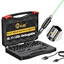 CVLIFE Bore Sight Laser, Roller Adjustment Red/Green Laser Bore Sight Kit