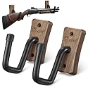 CVLIFE Gun Rack for Wall, Gun Hook Wall Mount, Shotgun Rifle Hanger Holder