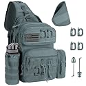 CVLIFE Sling Bag for Men Large Tactical Backpack Crossbody EDC Shoulder Bag