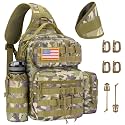 CVLIFE Sling Bag for Men Large Tactical Backpack Crossbody EDC Shoulder Bag
