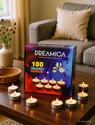 CW Dreamica Pack Of 100 , Long-Burning White Tealight Candles Candle