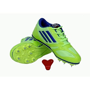 CW Firefly Athletic Running Bolt Green Spikes