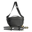 Cwatcun Large 3-in-1 Camera Waist Bag, Crossbody Fanny Pack for DSLR
