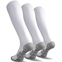 CWVLC Soccer Socks (1/3/5 pairs) Team Sport Knee High Socks for Adult Youth Kids