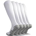 CWVLC Soccer Socks (1/3/5 pairs) Team Sport Knee High Socks for Adult Youth Kids