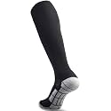 CWVLC Soccer Socks (1/3/5 pairs) Team Sport Knee High Socks for Adult Youth Kids