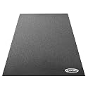 CXWXC Bike Trainer Floor Mat for Indoor Riding - Health & Fitness PVC Foam Exercise Bike Mat - Peloton Exercise Stationary Spin Bike Mat