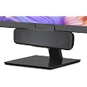 Cyber Acoustics USB &amp; Bluetooth Speaker Bar (CA-2890BT) – USB Powered Speaker with Speakerphone for PC and Bluetooth to Simultaneously Connect to Smartphones, Clamps to Monitor, Convenient Controls