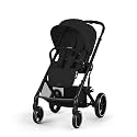 Cybex Balios S Lux Full Sized Stroller for Infant & Toddler - Moon Black